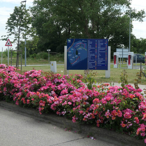 arpayge AMENAGEMENTS D’ESPACES VERTS ET DE CHEMINS DANS LE PARC D’ACTIVITES ECONOMIQUES ECOLYS