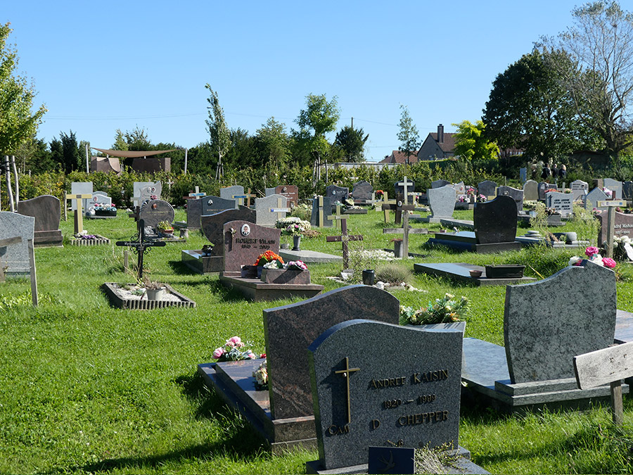 réaménagement paysager cimetière arpayge lambussart