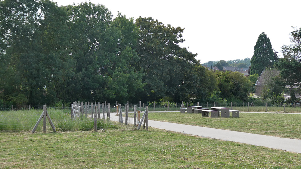 AMENAGEMENT DU PARC URBAIN PLANTIS JACQUETTE A DOUR par arpayge paysagiste en wallonie