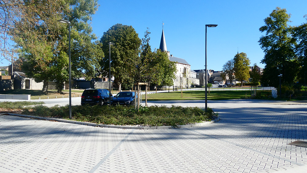 AMENAGEMENT DU PARC DES DUCS A FLORENNES par arpayge paysagiste