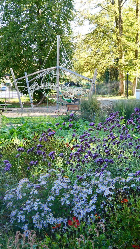AMENAGEMENT DU PARC DES DUCS A FLORENNES par arpayge paysagiste